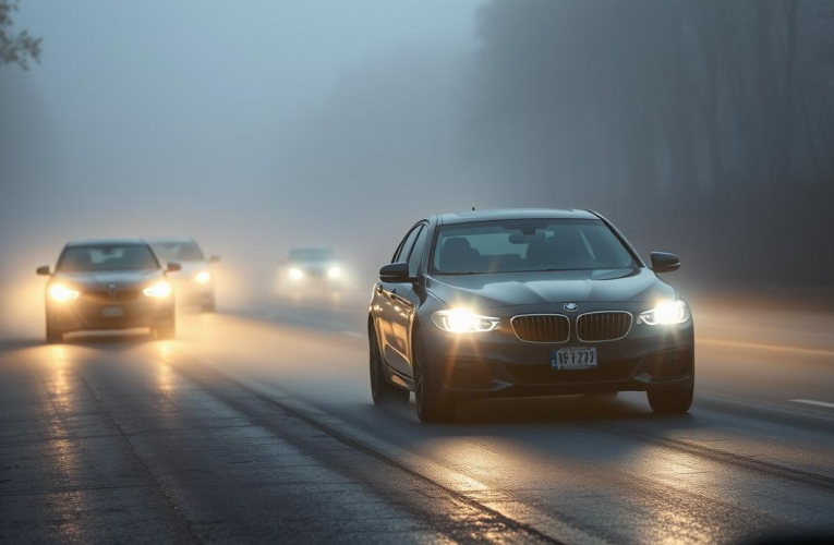 ANM. Cod galben de ceață în sute de localități din 15 județe. Risc de ghețuș