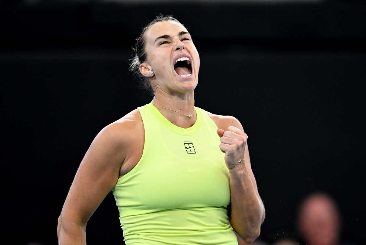 Aryna Sabalenka, lider mondial, victorie categorică în primul tur la Australian Open, cu Rajaonah