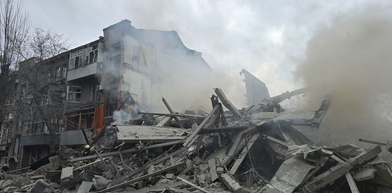 Atacul rusesc asupra orașului Harkov a rănit cel puțin 15 persoane, printre care și un bebeluș de șase luni