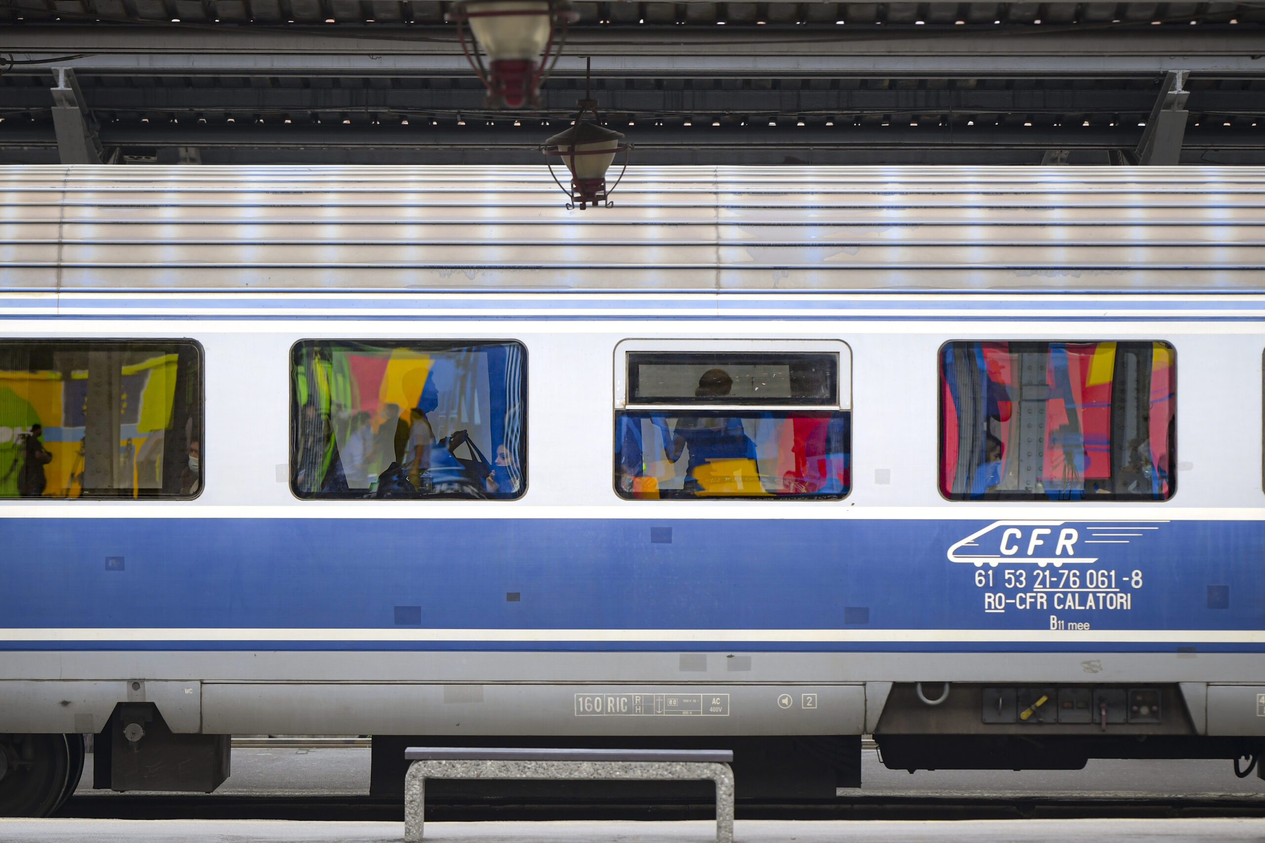 Bărbat călcat de tren în gară la Videle, în prima zi a anului