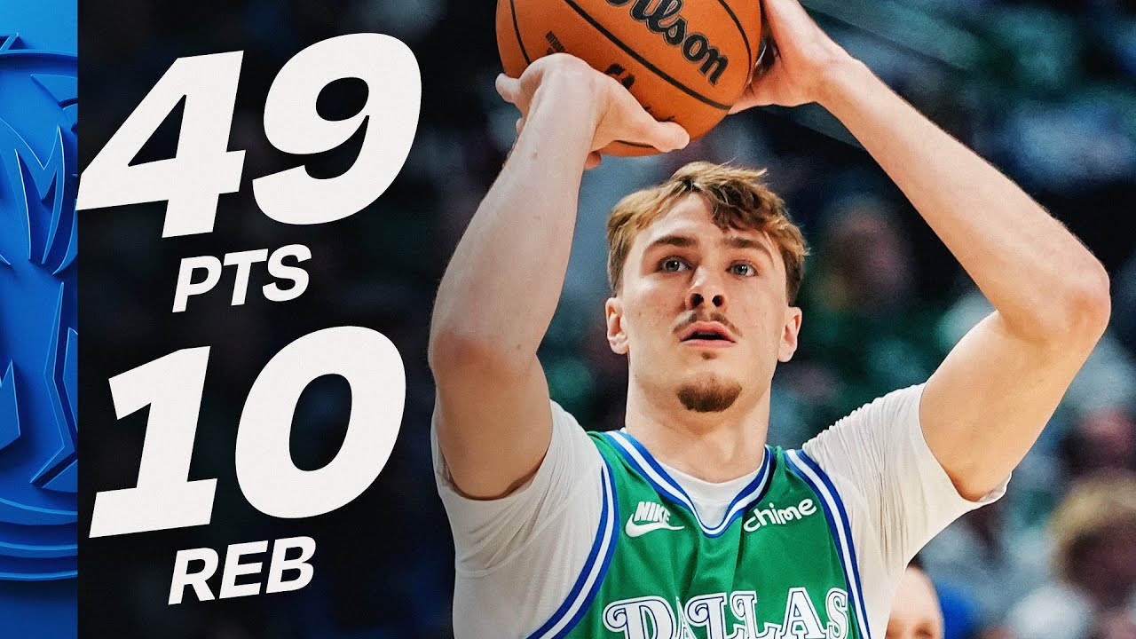 Cooper Flagg stabilește un nou record în NBA: 49 de puncte marcate de un jucător de numai 19 ani