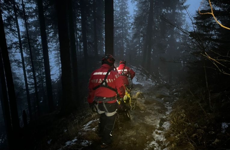 Copiii din Vâlcea care s-au rătăcit în pădure în apropierea pârtiei de schi au fost găsiți