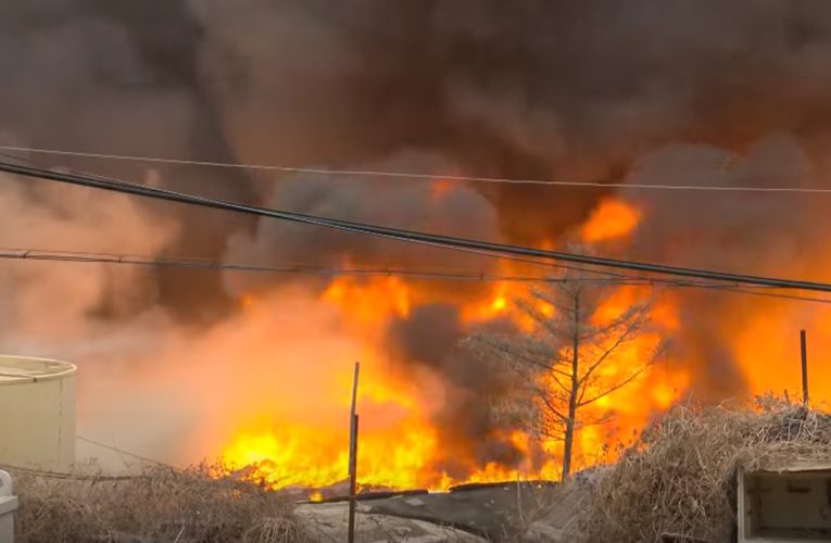 Coreea de Sud. Incendiu de proporții într-o zonă din cartierul de lux Gangnam, din Seul