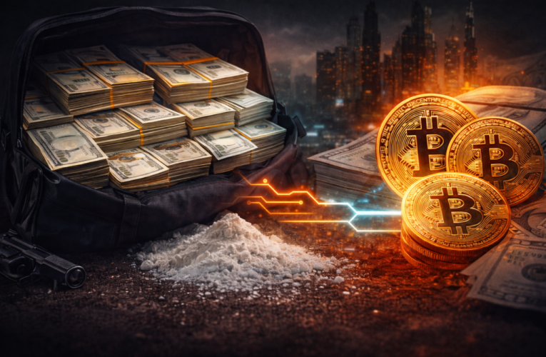 Cum spală cartelurile de cocaină miliarde de dolari: De la valize cu bani la criptomonede