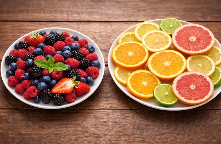 Fructe de pădure sau citrice? Care susțin mai eficient imunitatea