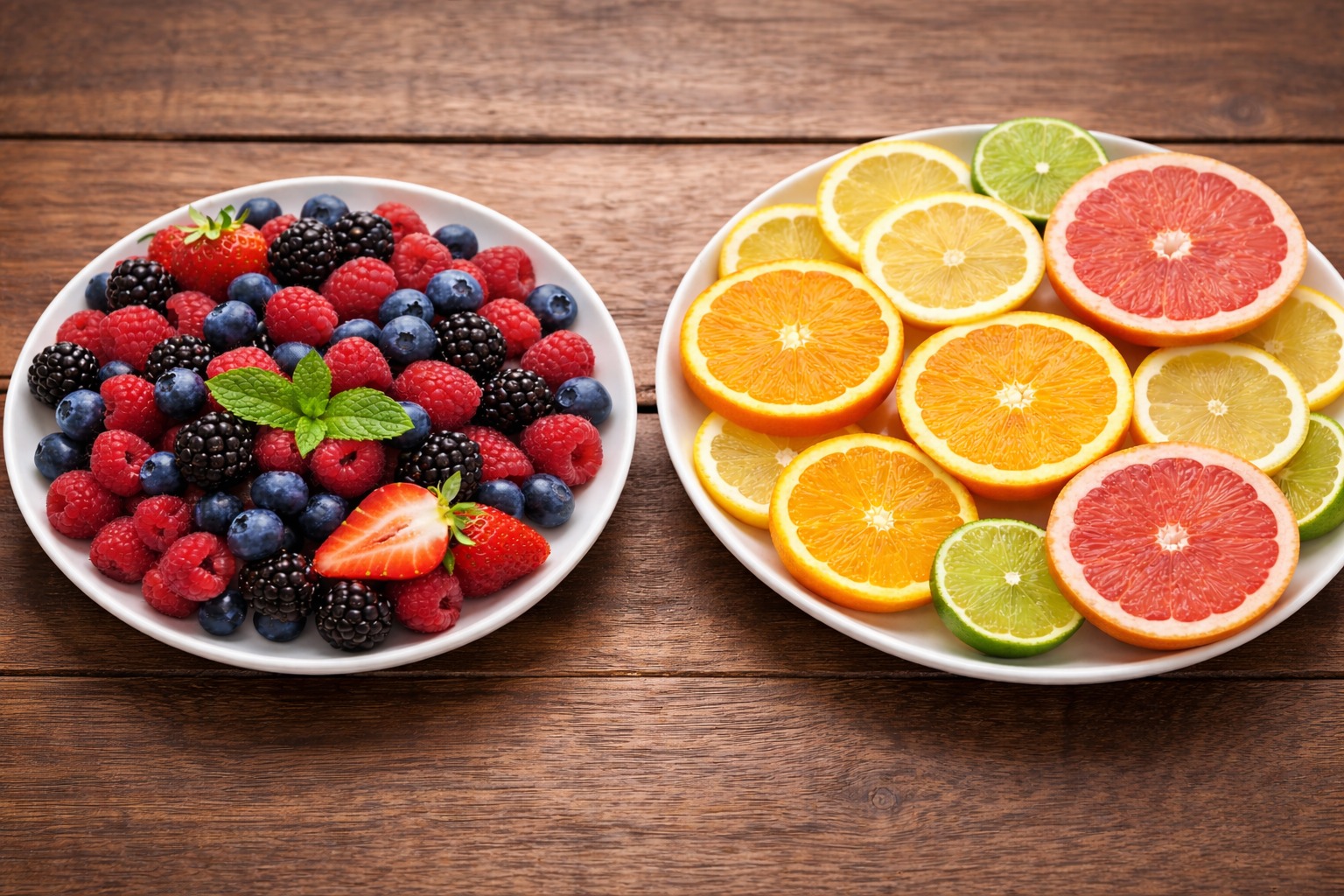Fructe de pădure sau citrice? Care susțin mai eficient imunitatea