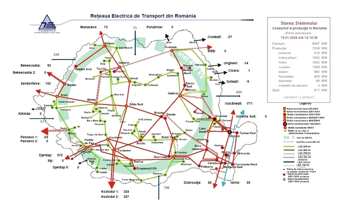 Hidrocentralele, aproape un sfert din energie națională de la începutul anului. Managerul de la Porțile de Fier: „Vom avea din nou producții bune pentru perioada asta friguroasă”