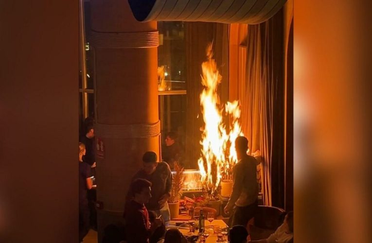 Incendiu într-un restaurant de lux din Madrid. Localul a fost evacuat în toiul nopții