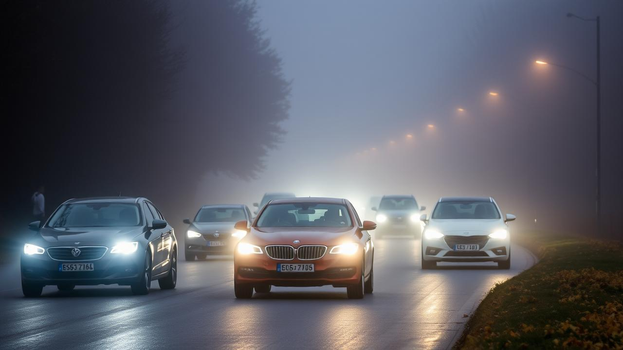 INFOTRAFIC. Ceața densă afectează traficul în sud-estul României
