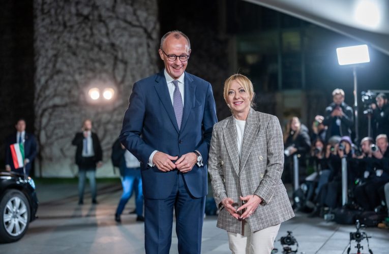 Merz vrea relații mai strânse între Germania și Italia, pe fondul divergențelor cu Franța