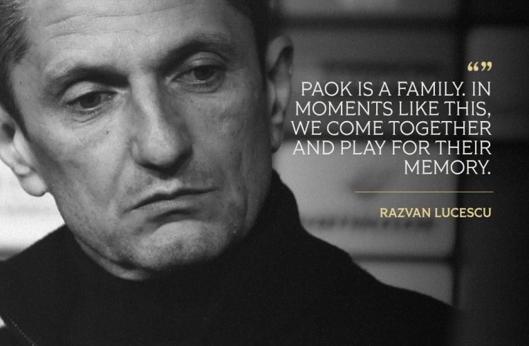 PAOK, în fața meciului cu Lyon, după tragedia din Timiș. Răzvan Lucescu: Jucăm în memoria lor