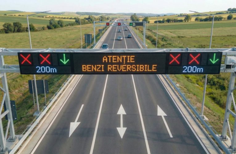 Premieră: Sistem inteligent pentru controlul benzilor reversibile pe DN 17