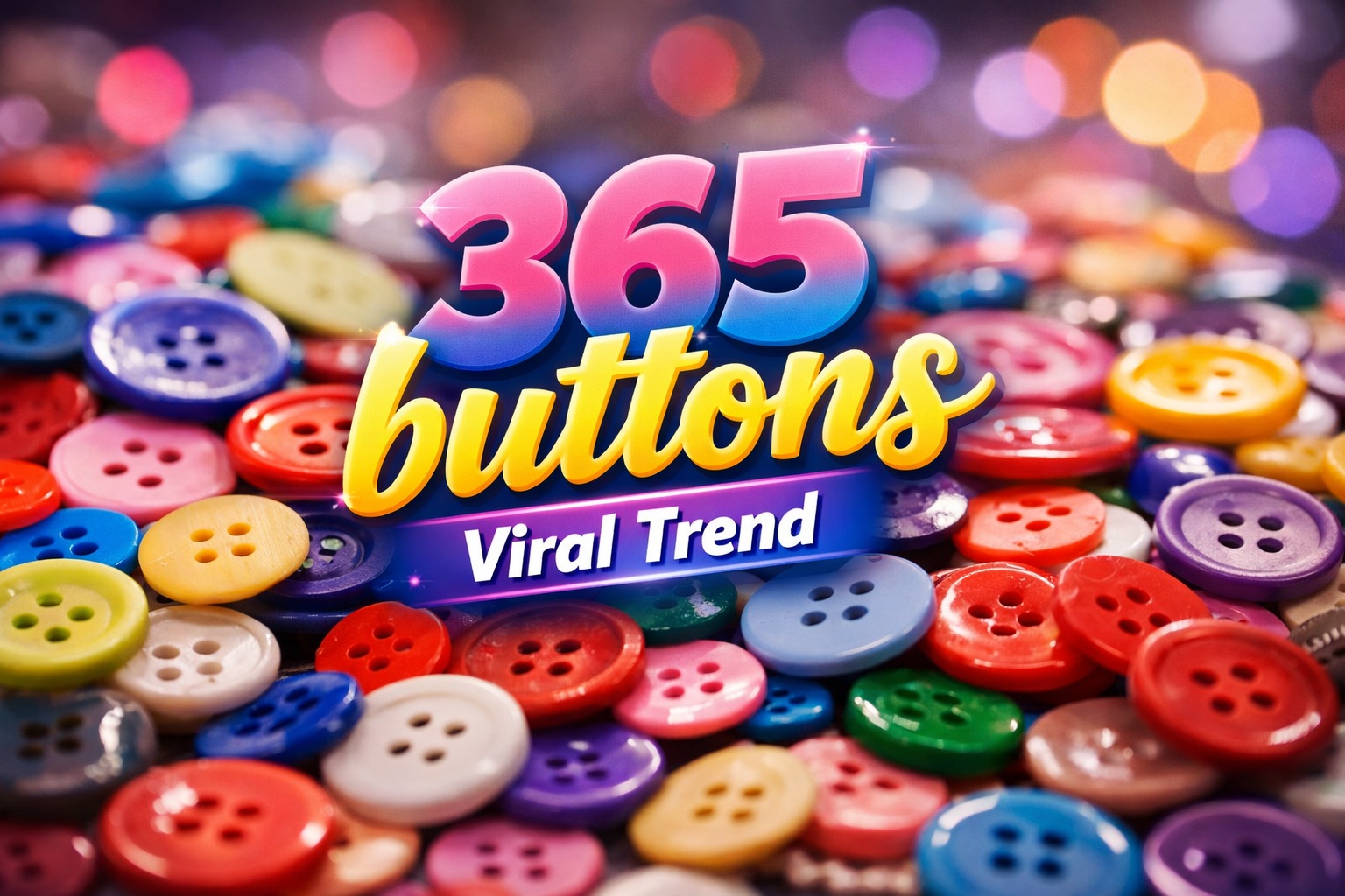 Primul mare trend viral al lui 2026 pe TikTok: Ce înseamnă „365 buttons” și de ce a cucerit internetul
