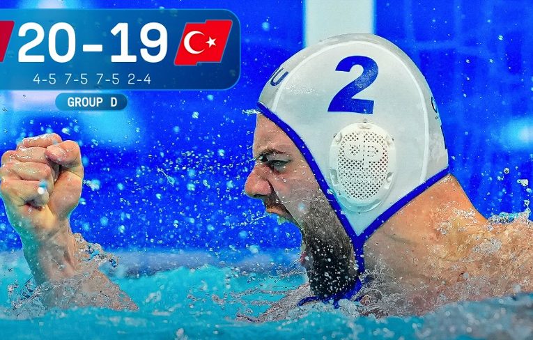 România câștigă și al doilea meci de la Campionatul European de polo pe apă, cu Turcia. Urmează duelul pentru primul loc din grupă, cu Italia