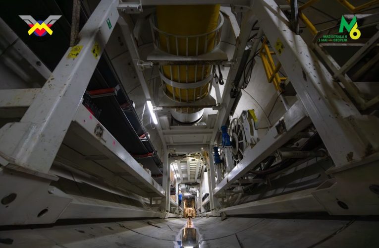 Scutul de forare „Sfânta Maria” a ajuns la Gara Băneasa