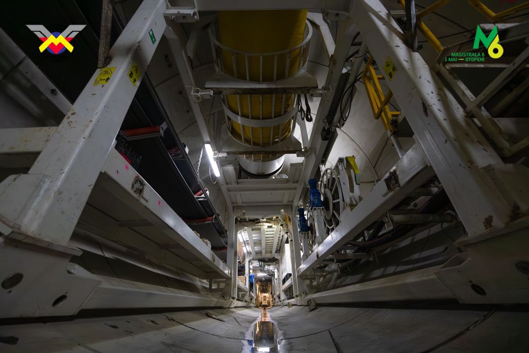 Scutul de forare „Sfânta Maria” a ajuns la Gara Băneasa