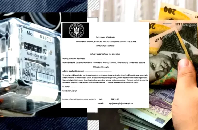 Tichetul de 50 de lei pentru energie s-ar putea reduce direct din factură, fără înscriere în platformă sau drumuri la poștă. De când se schimbă schema de ajutor