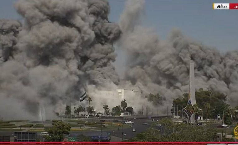 Trei rachete au lovit un cartier din capitala Siriei