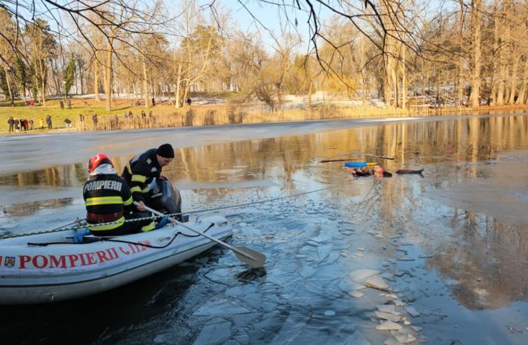 Un nepalez este salvatorul fetei de cinci ani care a căzut în lacul din Parcul Romanescu. Bărbatul s-a aruncat în apa deosebit de rece