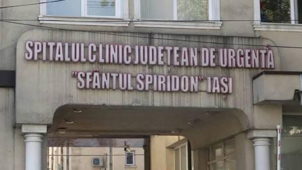 Un pacient al Spitalului Sf. Spiridon din Iași s-a aruncat în gol de la etajul 2 după ce a vorbit cu iubita lui / Motivul său e halucinant
