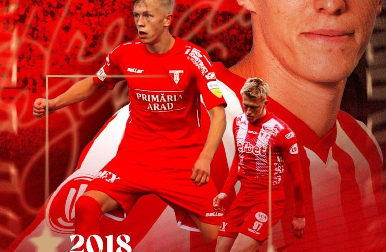 UTA Arad prelungește contractul cu mijlocașul Denis Hrezdac până în 2028