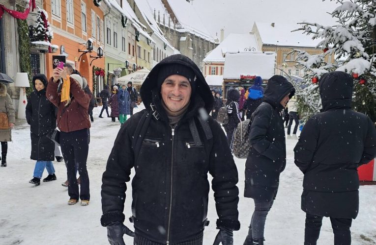 Zece ani a așteptat Marian Drăgulescu o iarnă ca-n povești: „A fost o ninsoare ca-n basme”