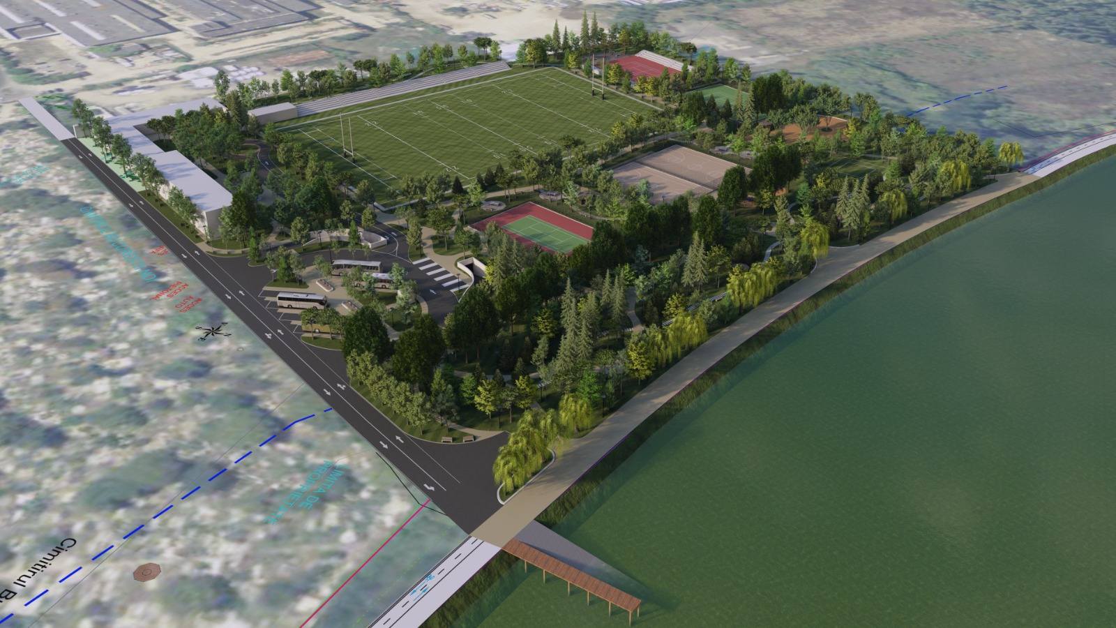 Baza sportivă Rapid, modernizată cu 50 de milioane de lei