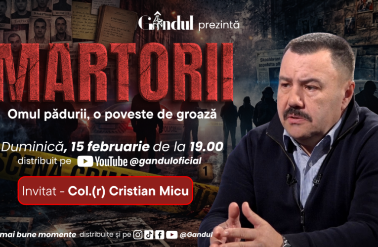Cazul Eugen Galeș, criminalul în serie care a îngrozit România, la MARTORII – Duminică, 15 februarie, ora 19:00