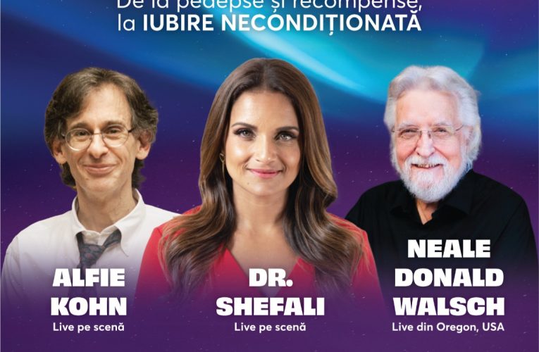 Cum învață copiii agresivitatea / Conferință-eveniment cu trei monștri sacri ai parentingului și educației: Dr. Shefali Tsabary, Alfie Kohn și Neale Donald Walsch