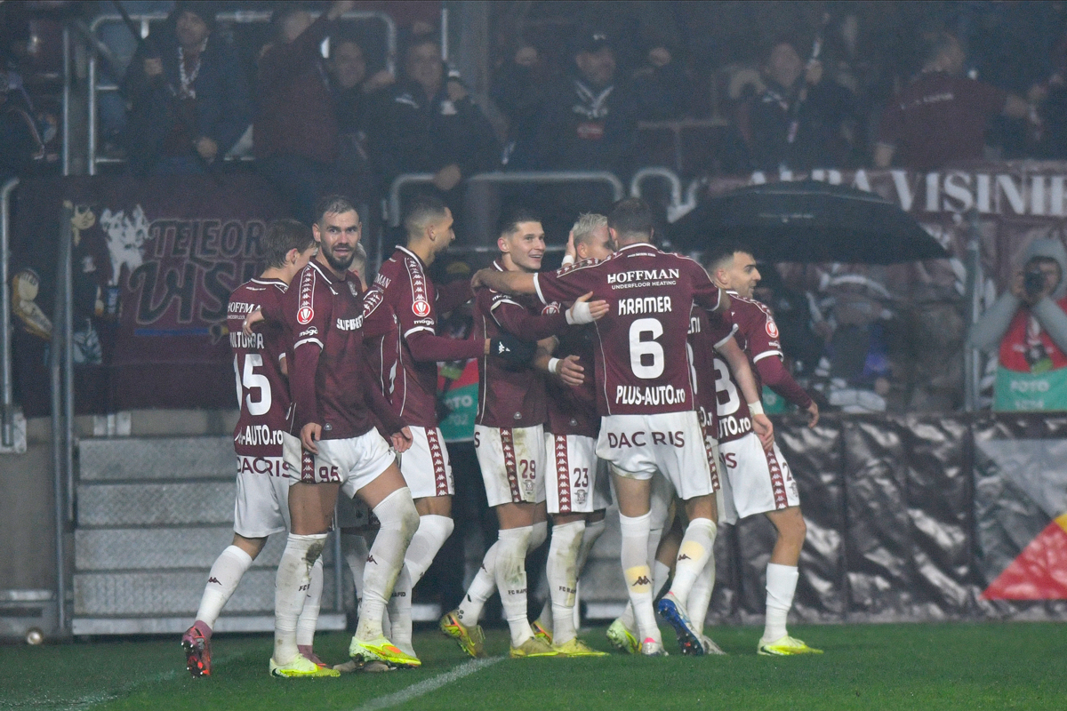 Cupa României la fotbal. Echipa Rapid a fost eliminată din competiție