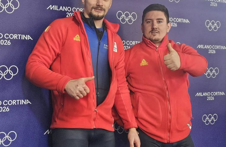 Echipajul de bob masculin 2 persoane, pe locul 5 la jumătatea concursului la Jocurile Olimpice 2026