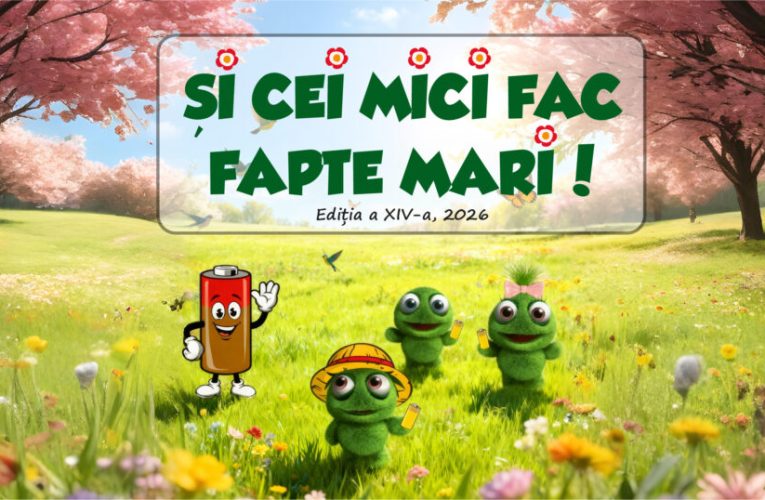 ECOTIC BAT lansează o nouă ediție a programului național „Și cei mici fac fapte mari”