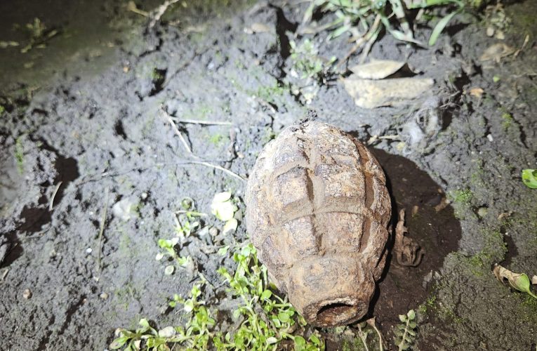 Grenadă descoperită în apropierea gării din orașul Galați