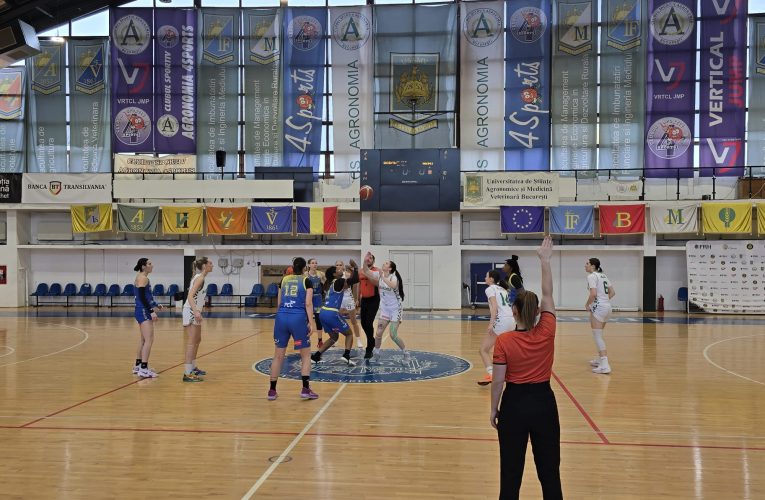ICIM Arad învinge Agronomia și ajunge, momentan, lider în Liga Națională de Baschet feminin