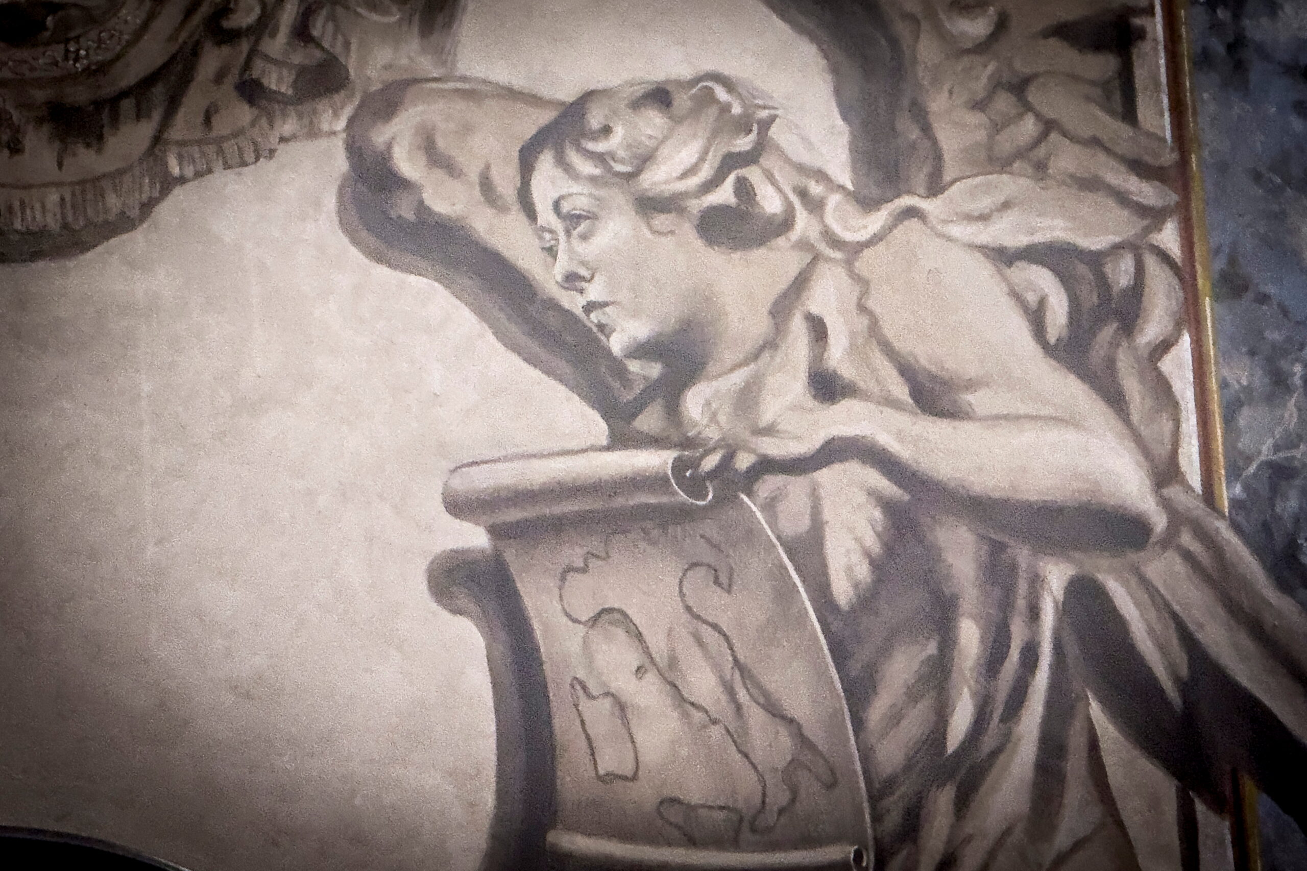 „Îngerul Meloni” nu mai există. Chipul premierului italian de pe fresca renovată a unei biserici din Roma a fost îndepărtat