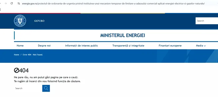 Ministerul Energiei propune limitarea adaosului comercial la energie și gaze pentru furnizori și traderi. Proiectul de OUG a fost retras din transparență în câteva minute