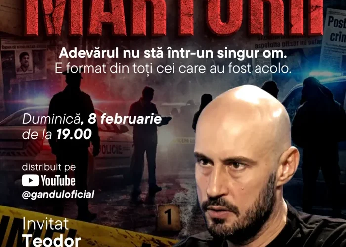 Motociclistul care l-a făcut knock-out pe Mircea Badea vine în platoul MARTORII – Duminică, 8 februarie, de la ora 19:00