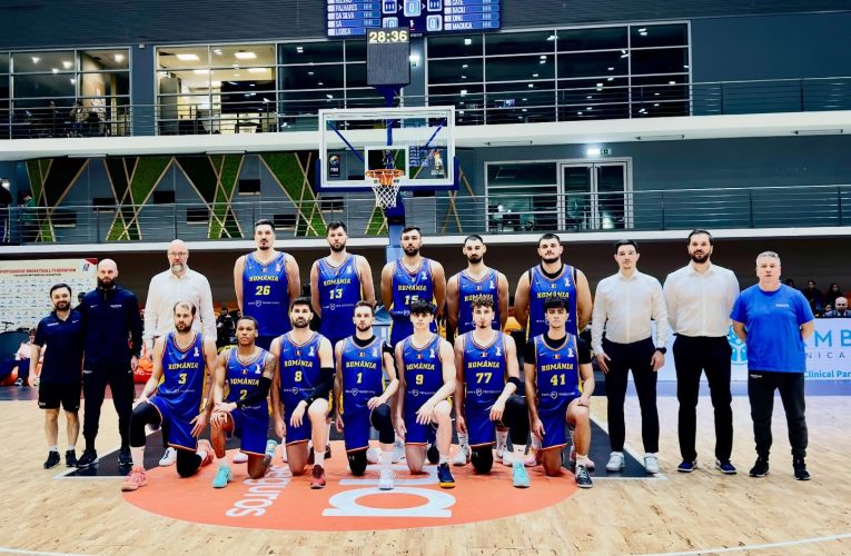 Naționala de baschet masculin a României pierde în Portugalia, în preliminariile Cupei Mondiale