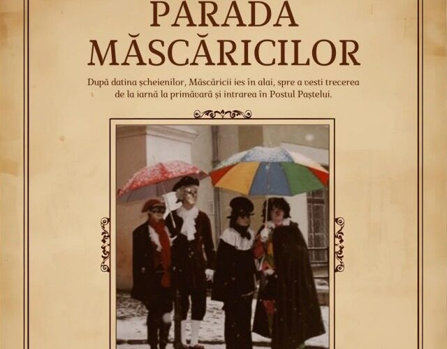 Parada Măscăricilor revine în centrul Brașovului