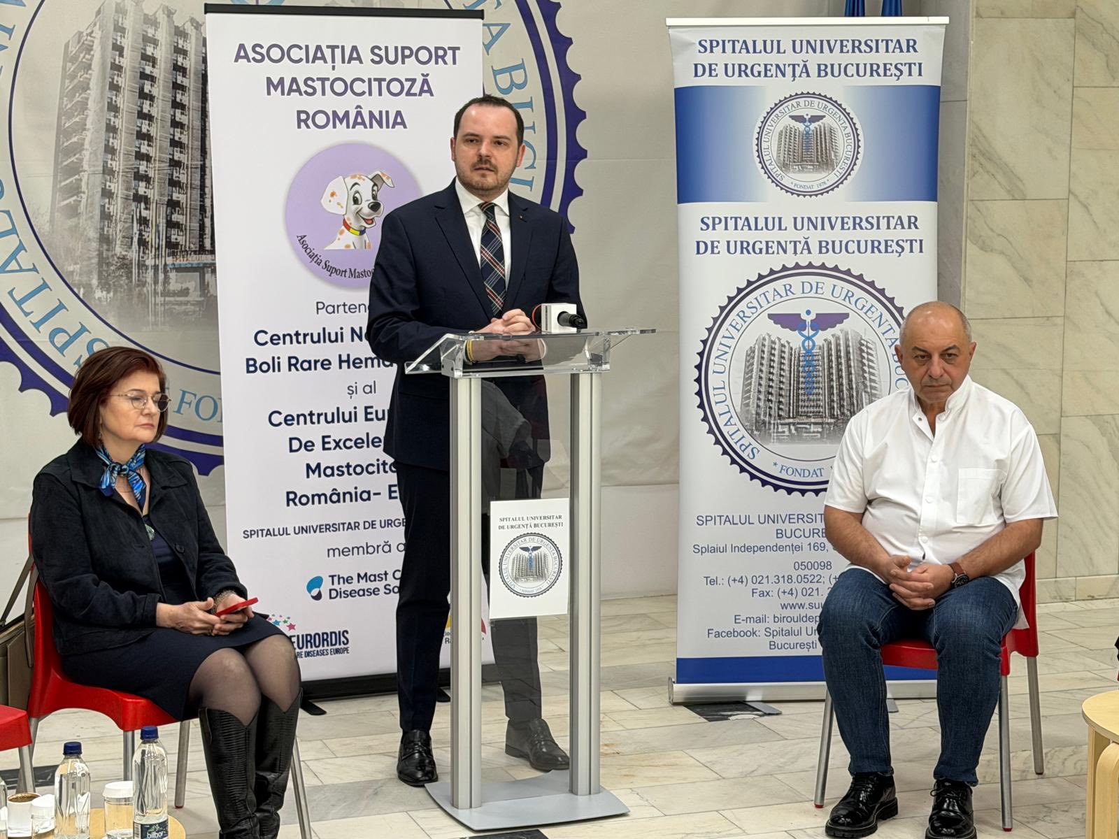 Registrul Electronic Național de Mastocitoză și Rețeaua de Mastocitoză, lansate la SUUB