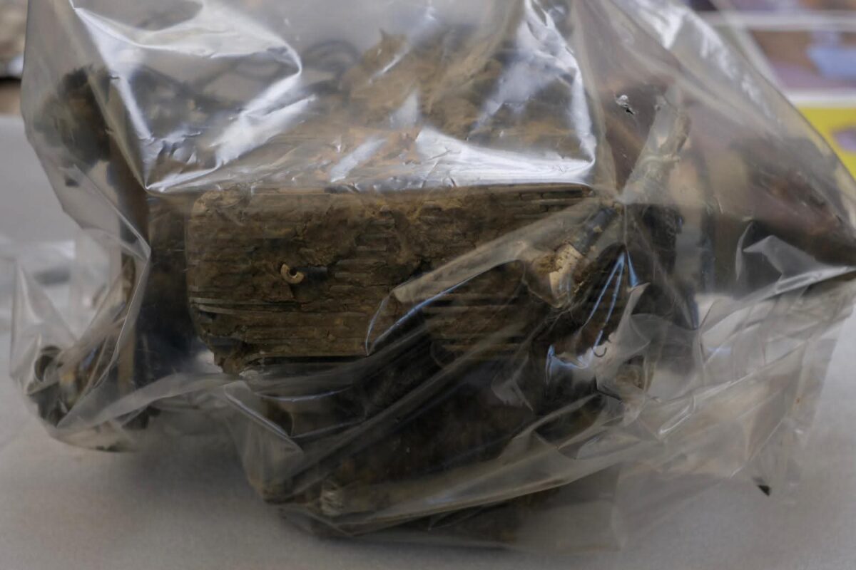 Resturi de dronă, descoperite pe o plajă din Mamaia în apropierea unui hotel