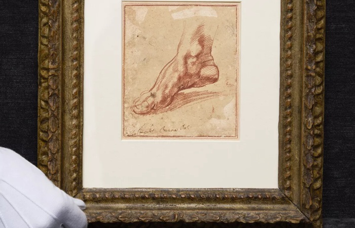 Schiță a lui Michelangelo, vândută la licitație pentru un preț-record de 27 de milioane de dolari