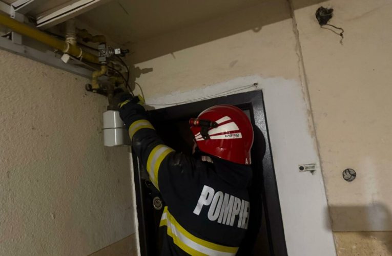 Scurgeri de gaz într-un bloc din Piatra Neamț