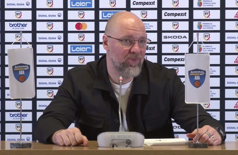 Silvășan, înaintea meciului decisiv U-BT – Aris: Sper să fim noi cei care vor ieși învingători din această bătălie