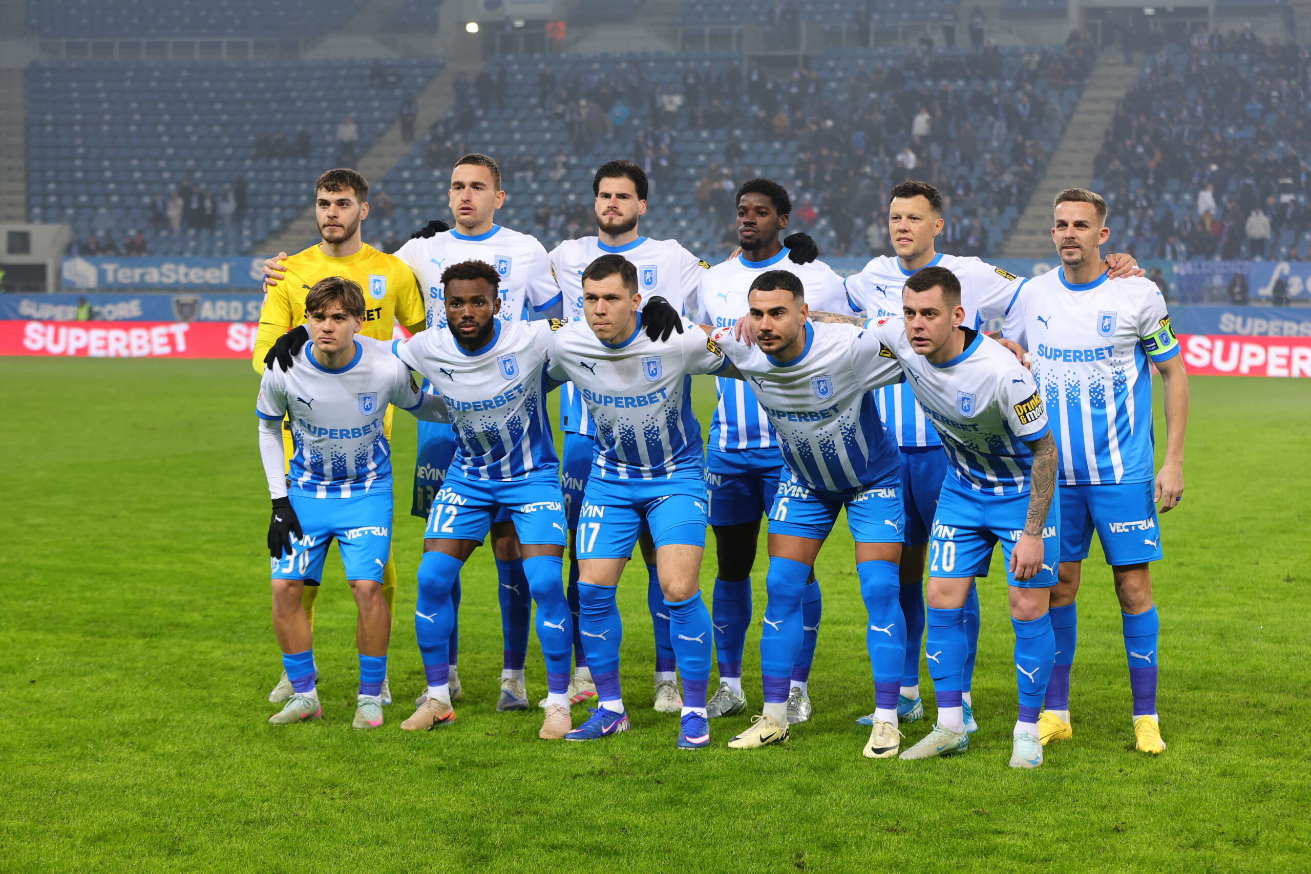 Superliga. Universitatea Craiova rămâne lider după etapa a 25-a. FCSB se apropie de play-off