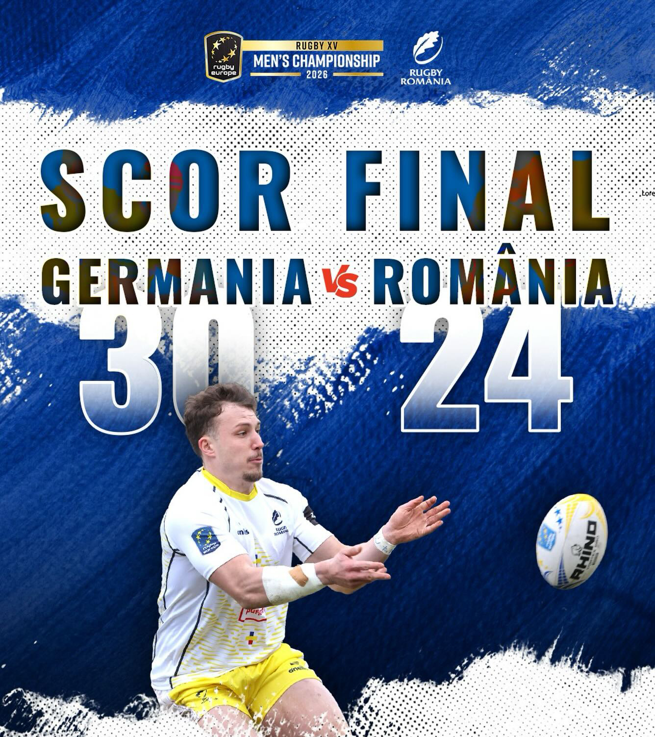 Surpriză la debutul Campionatului European de Rugby 2026. România pierde în Germania