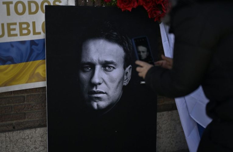 Zeci de oameni s-au adunat la mormântul lui Navalnîi din Moscova. Mama cere justiție pentru fiul otrăvit