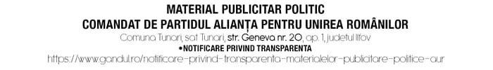 AUR propune un buget alternativ cu un deficit bugetar similar sau mai mic decât al celui propus de guvern