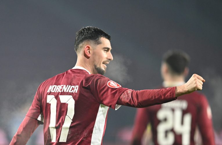 CFR Cluj învinge la limită pe Rapid, în a doua etapă din play-off în Superliga de fotbal