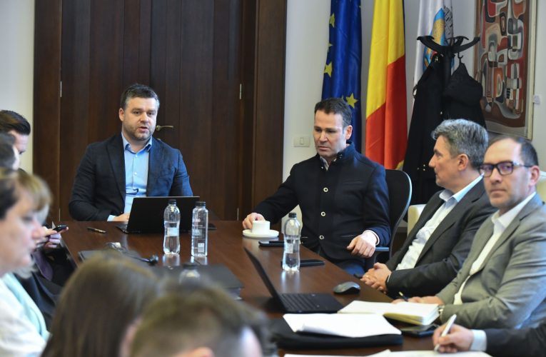 Ciprian Ciucu s-a întâlnit cu Robert Negoiță. Cei doi au discutat colaborarea în proiectele de infrastructură